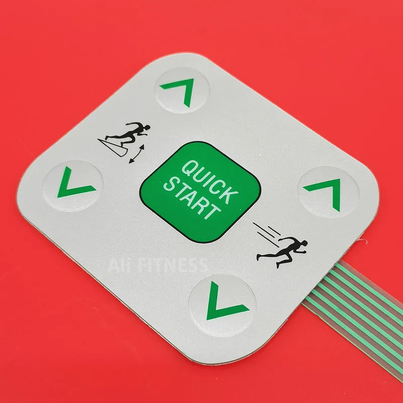 Replacement Button Keypad / Membrane Switch / Control Panel for Precor 932, 932i, 954, 954i, 956, 956i Treadmills