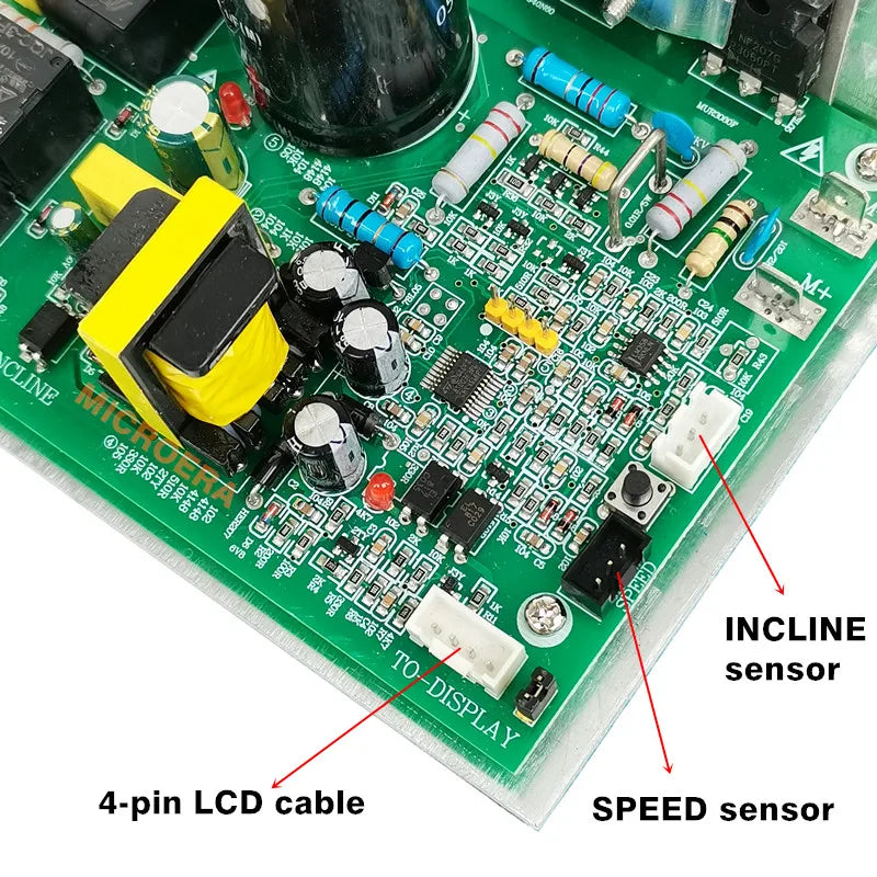 Replacement Treadmill Moto Controller JF200 MKS DTPB10-P-INCLINE for Treadmill Motherboard, Circuit board, Driver board, PCB