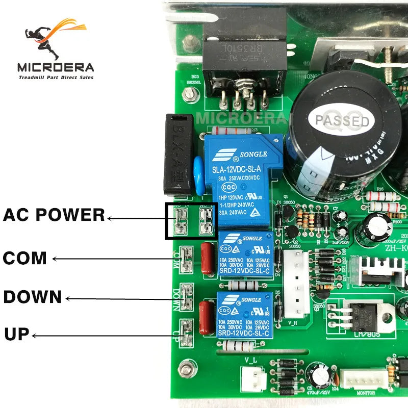 ZH-KQSI-CP2.PCB Treadmill Motor Control board Controller ZH KQSI 002 PCB for BH fitness G6414v driver circuit ZH KQSI CP2 PCB