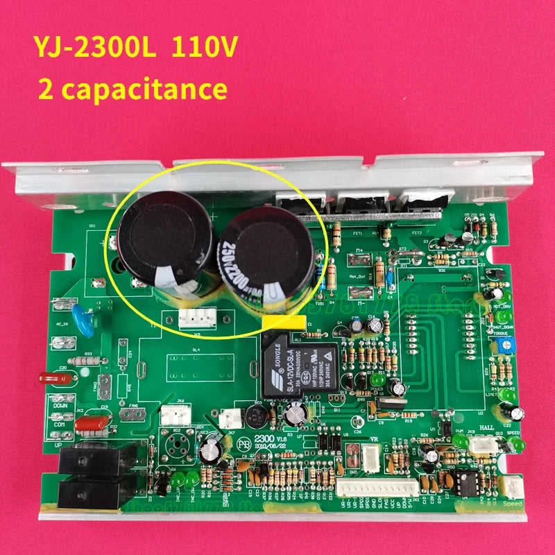 YJ 2300L Treadmill Motor Controller AE0007 V1.0 PA AE00070L for SOLE F63 2015 F80 running machine Circuit board Control board