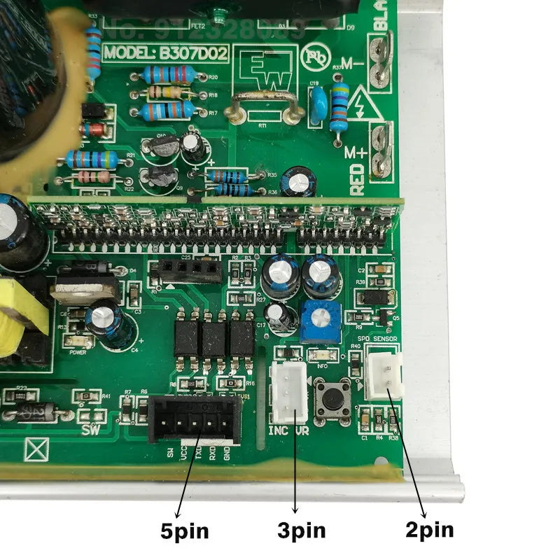 B307D02 Treadmill Motor Controller B307D for DYACO Treadmill Lower Control Panel Circuit Board Driver board Mainboard
