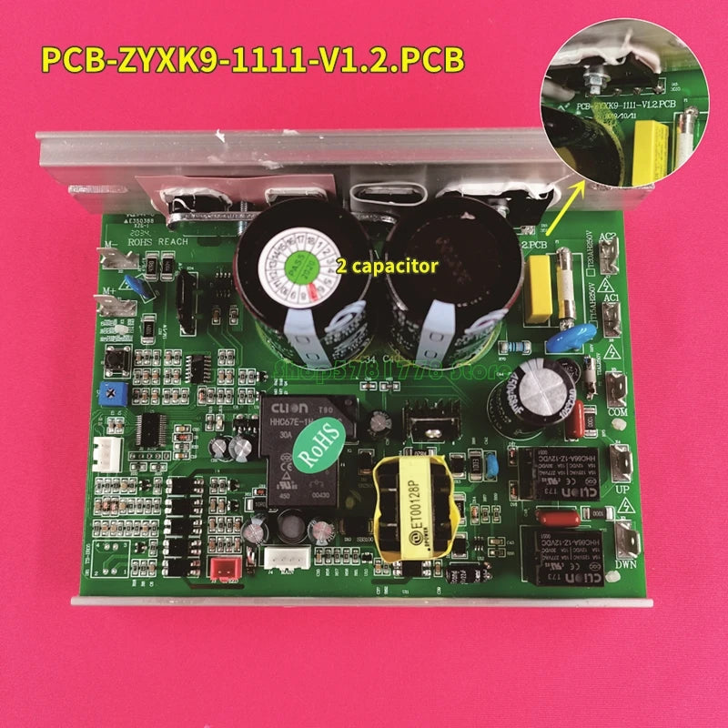 Treadmill Motor Controller ZYXK9 PCB-ZYXK9-1111-V1.2.PCB for Panaseima PSM -1311M Circuit Board Driver Control Board Motherboard