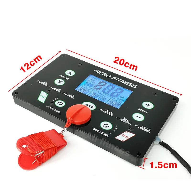 Universal Treadmill Controller for ICON PROFORM Nordic Track Nordictrack Reflex IC-Board LCD Display Control Panel Circuit Board