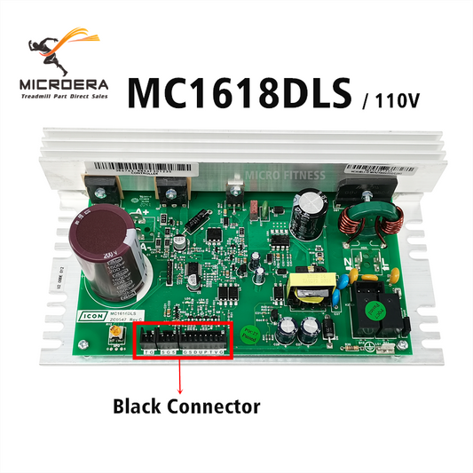 Treadmill controller black socket, MC1618DLS * 10pcs and MC1648DLS * 10pcs