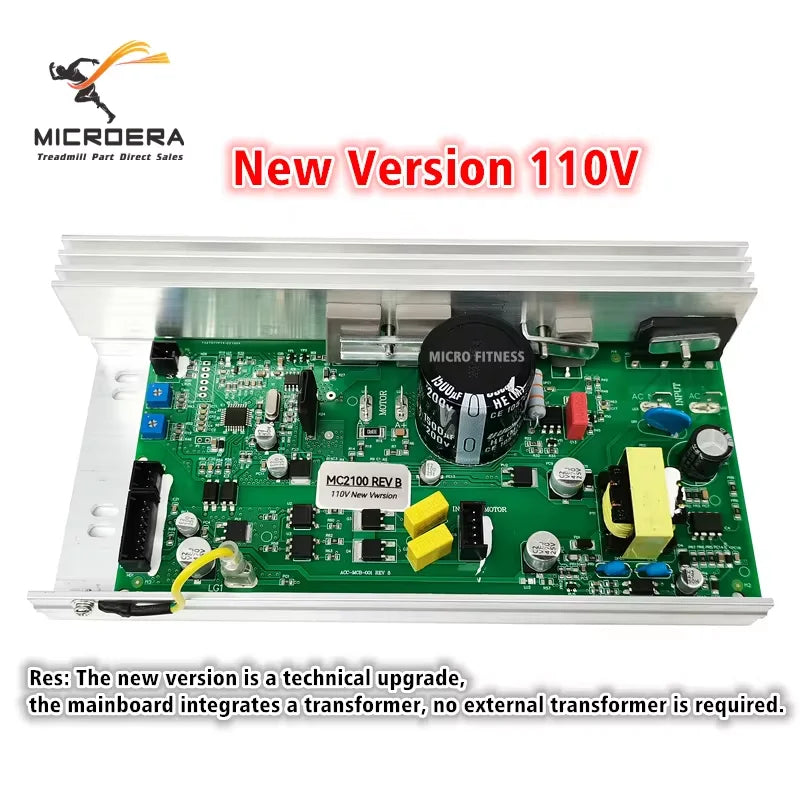U-MC 2100-12A Treadmill Controller MC-2100 REV B for Nordic Track Nordictrack C2300 Circuit Board Control Board MC 2100 REV B