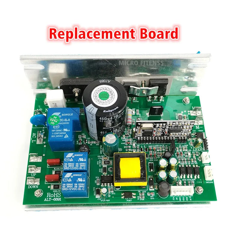 ALT 6890 ALT 6891 Treadmill Motor Controller ALT-6891 ALT-6890 for YIJIAN 8008ES SHUA Control board Circuit board Mainboard