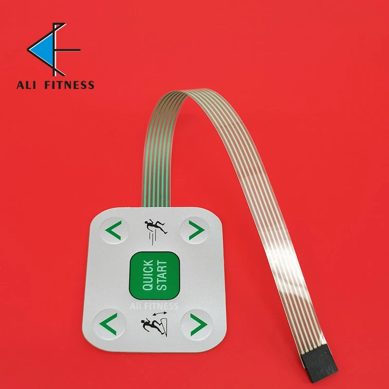 EFX 532i Elliptical Button keyboard Quick start stop for PRECOR EFX532i elliptical Button parts for PRECOR repair