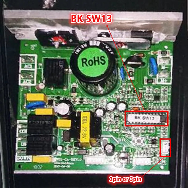 SW01 CA REV1.0 Treadmill Motor Controller SW01-CA-REV1.0 KSW13 for Reebok OMA BH fitness T100 BT6441 Control Board SW13 BKSW13