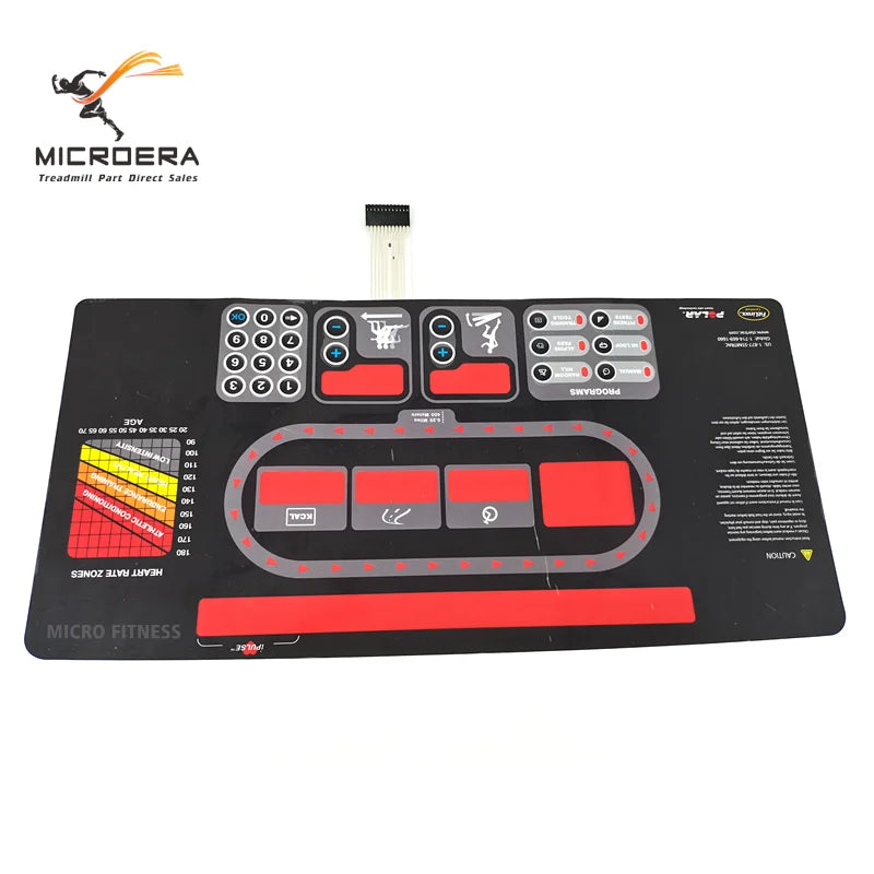 STAR TRAC 3582 S-TRC3582 S-TRC3562 3552 Treadmill Button Panel Button keyboard Control Panel Membrane Switch STAR T RAC Keypad