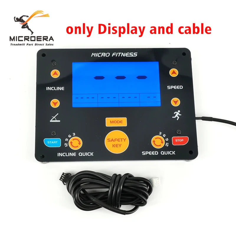 Treadmill display screen control board suitable