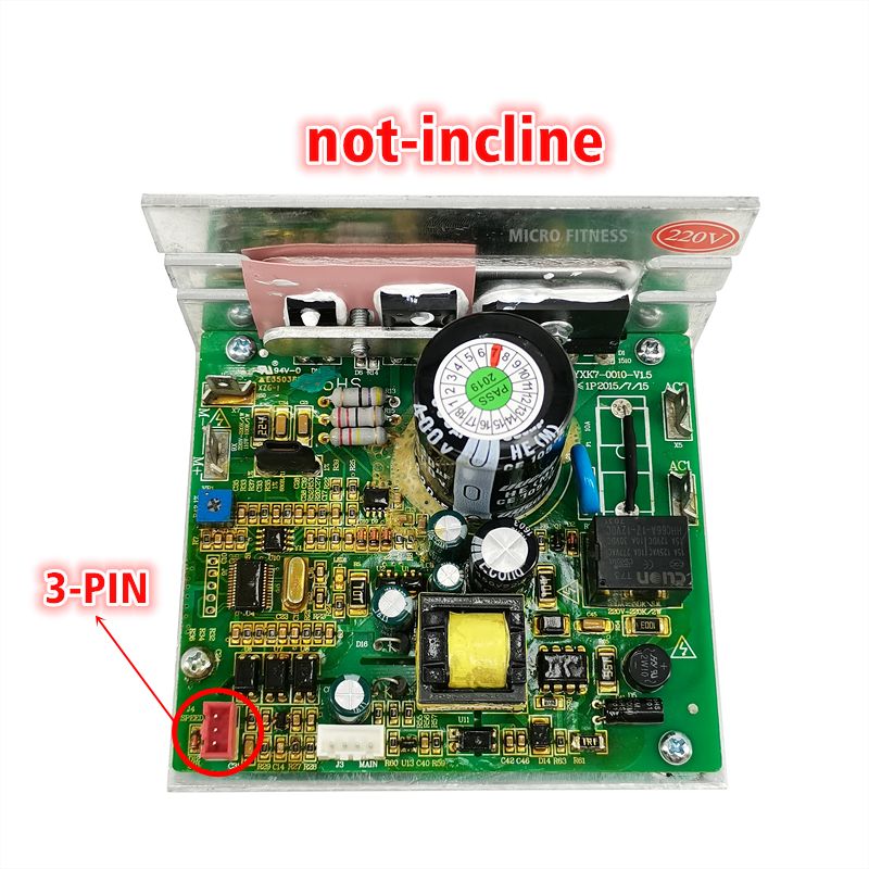 Treadmill Motor Speed Controller Control Panel Board PCB ZYXK7 1010 V1.4 PCB-ZYXK7-0010-V1.5