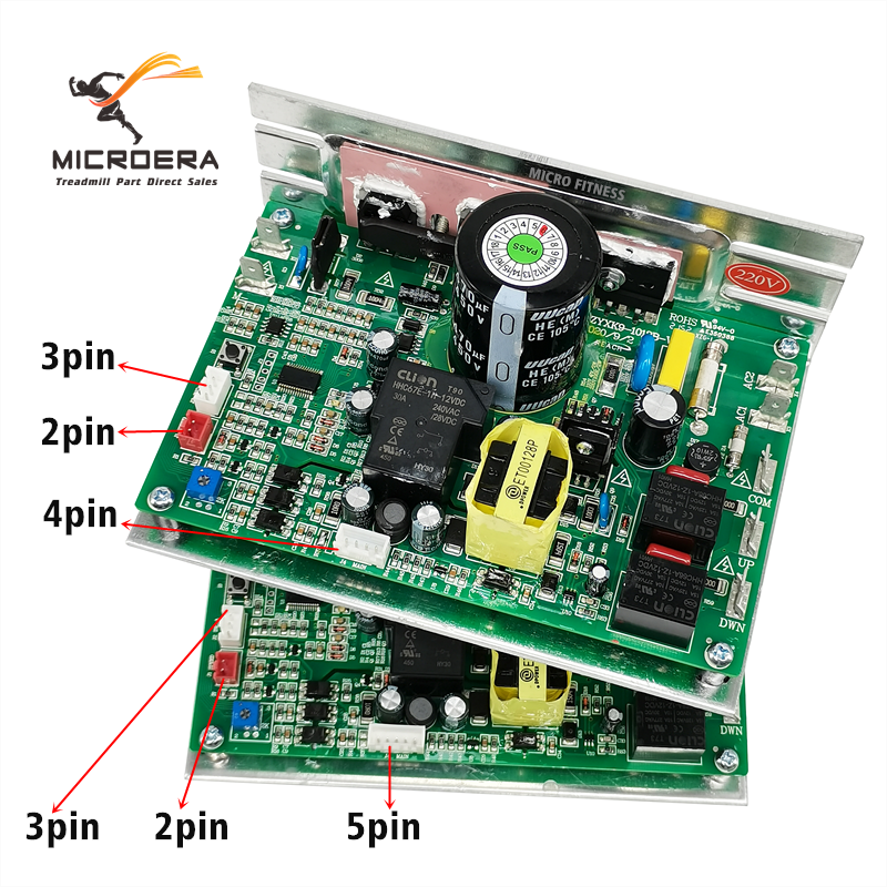Treadmill Motor Speed Controller Control board PCB-ZYXK9-1012B-V1.1 PCB ZYXK9 1012 V1.2