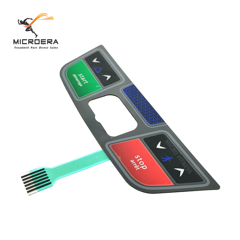 JOHNSON Horizon T202-03 Treadmill Start Stop Button keyboard Quick start stop Button Keypad Console panel Membrane Switch