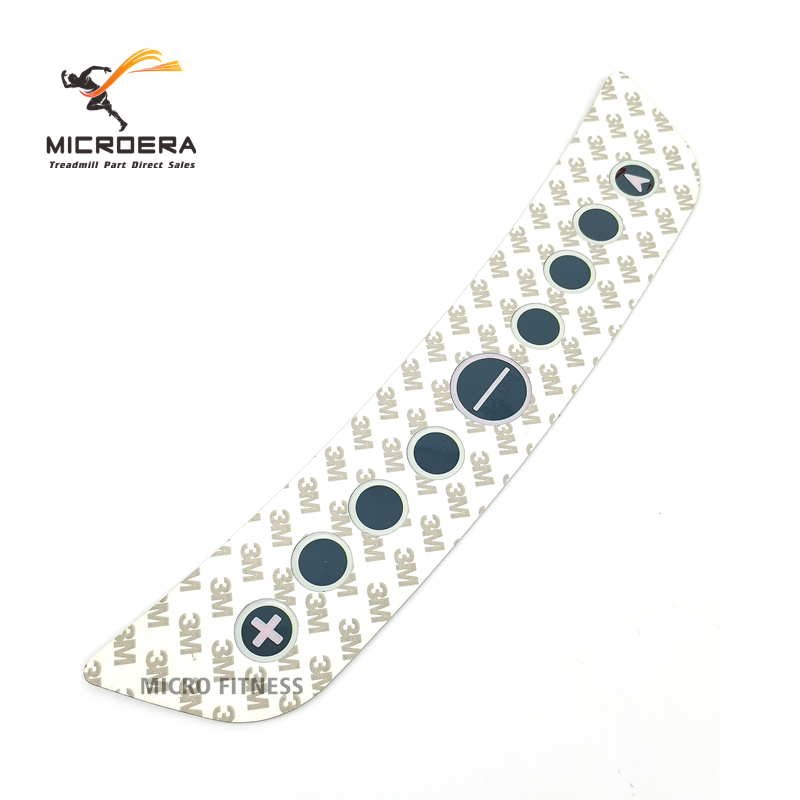 Treadmill Quick Start Stop Button keyboard for MBH S900 BH Treadmill Button Keypad Film Button Sticker Membrane Switch Sticker