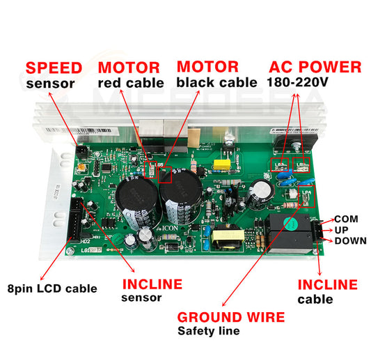 PROFORM NordicTrack Treadmill Motor Controller Control Board MC2100ELS 18W 2y ZY
