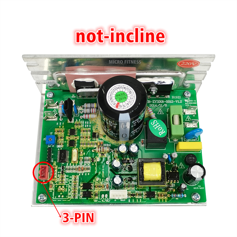 SHUA Treadmill Motor Controller Control Panel Circuit board PCB ZYXK6 0012 V1.2 PCB-ZYXK6-0012-V1.1