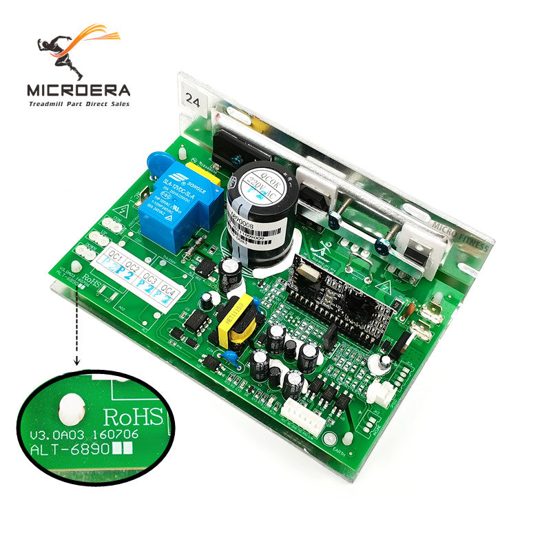 SHUA YIJIAN 8008ES Treadmill Controller Control board ALT-6891 ALT-6890 ALT6890 ALT6891