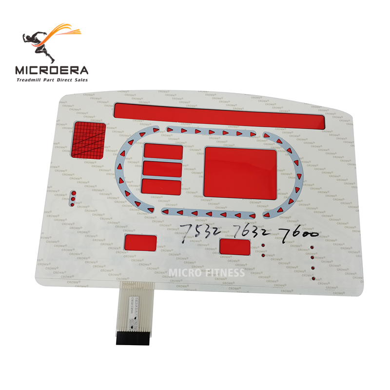 STAR TRAC 7532 7632 7600 Treadmill Button Panel Quick Start Stop Button keyboard Control Panel Membrane Switch STAR T RAC Keypad