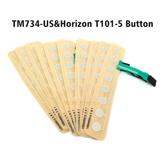 TM734-US Horizon T101-5 Treadmill Button Keypad keyboard 1000400017SBT 1000400016SBT