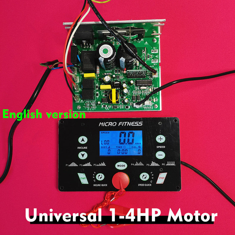 General use Universal Treadmill Circuit board Treadmill Console display Treadmill motor control board controller 1HP-4.0HP motor