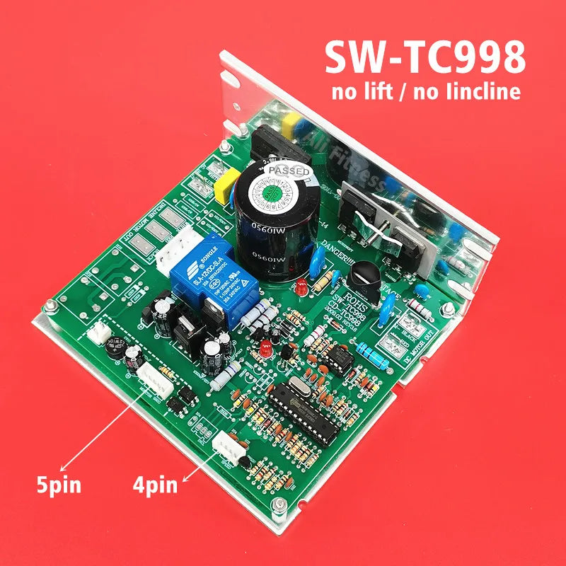 SW-TC998 CD-TC998 ROHS Replacement Treadmill Mainboard lower Control board Driver power supply board Controller Circuit board