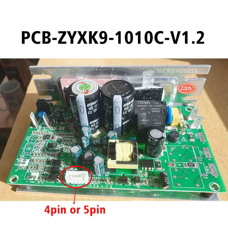 Treadmill Motor Controller PCB-ZYXK9-1010C-V1.2 PCB ZYXK9 1010C V1.2 Circuit Board Control Board Drive Power Board ZX-M8D-009769