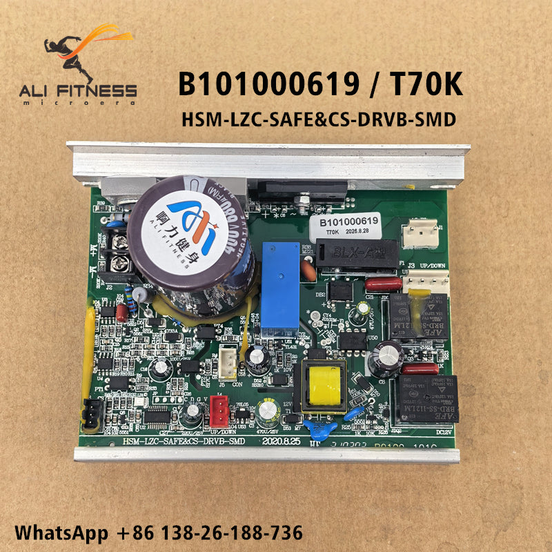 B101000619 HSM-LZ-SAFE&CS-DRVB-SMD T70K Treadmill Motor Controller for HSM Tredamill Control Board Circuit board Motherboard