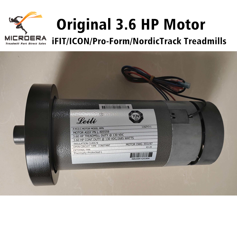 DWG 355197 For iFIT NordicTrack ProForm ICON Treadmill Motor 3.6HP Motor 130VDC Treadmill DC Motor Treadmill Engine electric motor