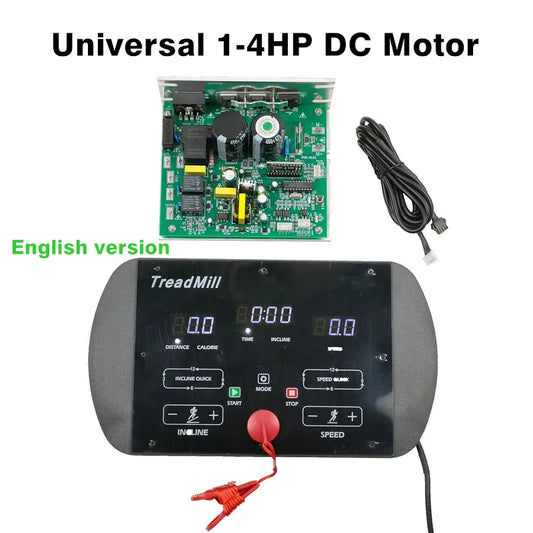 Universal Treadmill Circuit Board Treadmill Console Display Treadmill Motor Control Board Controller 1HP-2.0HP/1HP-4.0HP Motor