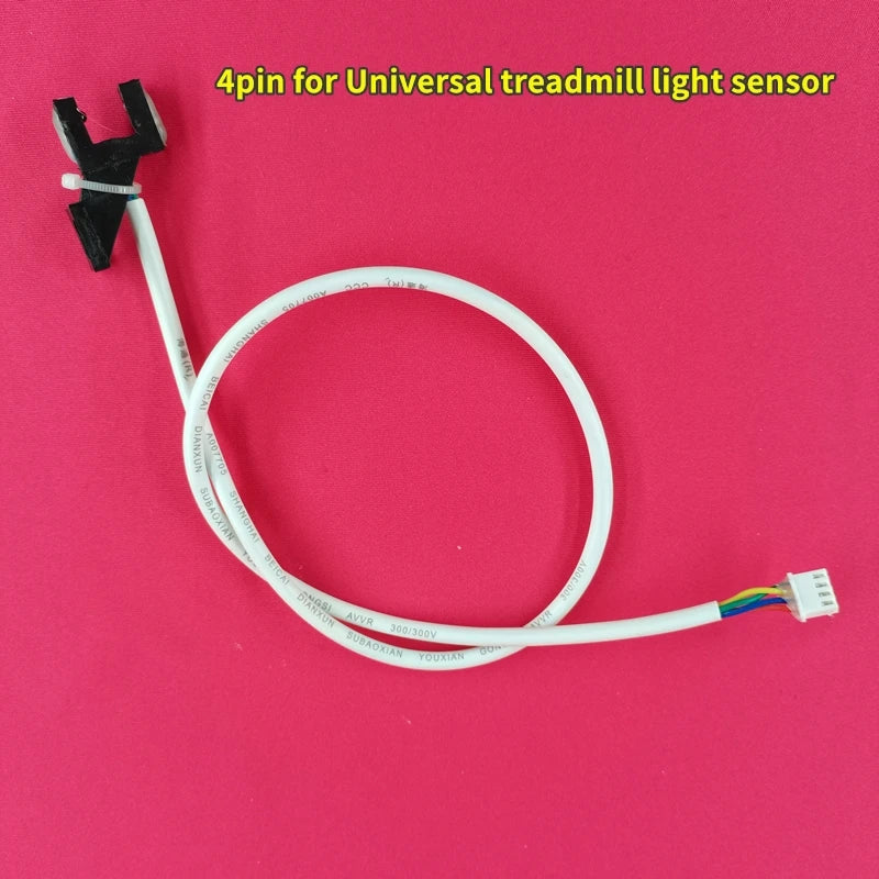 4 Pin Treadmill Speed Sensor Treadmill Light Sensor Treadmill Pedometer Running Machine Sensor Replacement Repair Universal