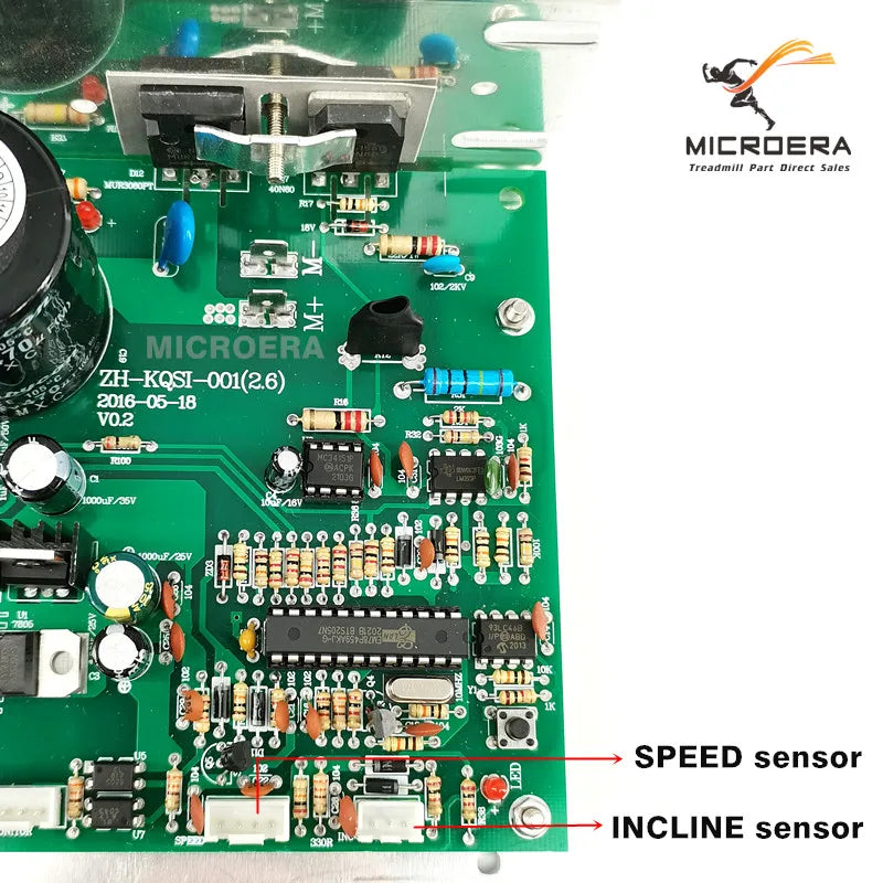 ZH KQSI CP1 PCB ZH-KQSI-001(2.6).PCB Treadmill Motor Controller ZHKQSI-CP1.PCB for BH fitness G6414v Control Board Circuit Board