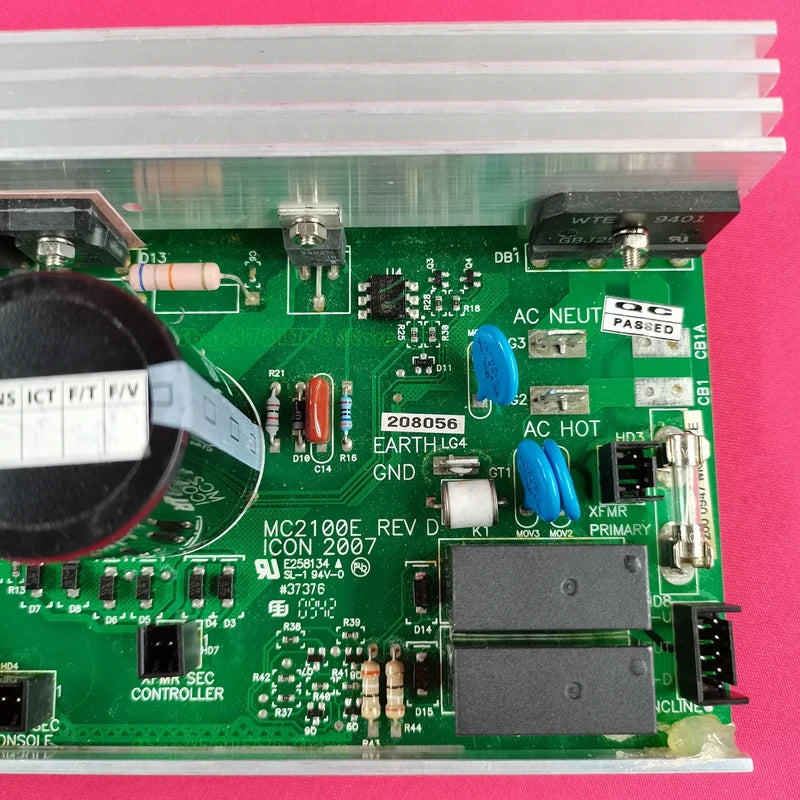 MC2100E REV 2007 2003 Treadmill Motor Controller Control U-MC2100E U3 CODE100 for ICON Heaith Fitness Treadmill Circuit board