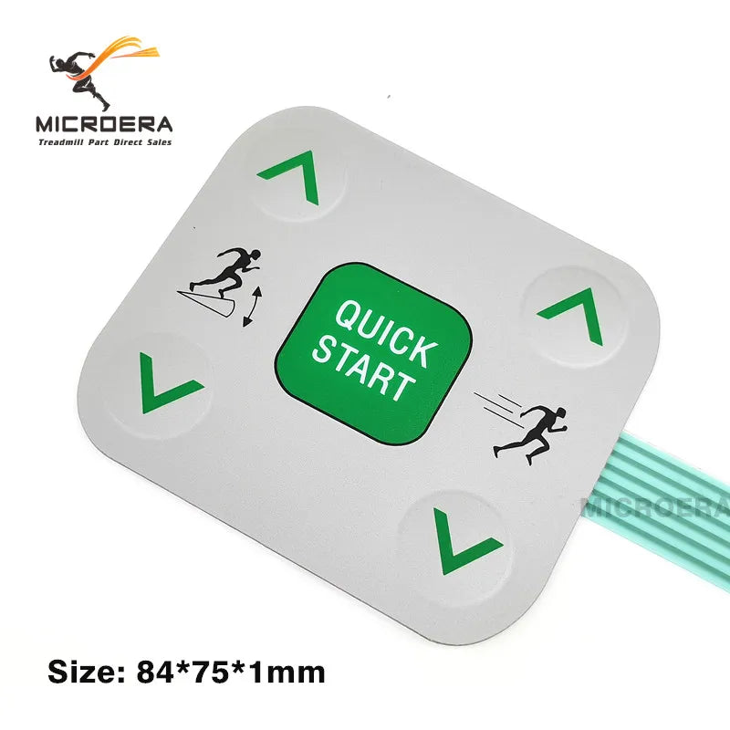 For PRECOR C932 C932i C954 C954i 932 932i 954 954i Treadmill Button keypanel keyboard Film Control Panel Switch Sticker