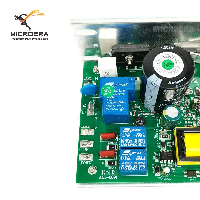 ALT-6891 ALT-6890 Treadmill Controller Control board ALT6890 ALT6891 for YIJIAN 8008ES & SHUA power supply board Circuit board