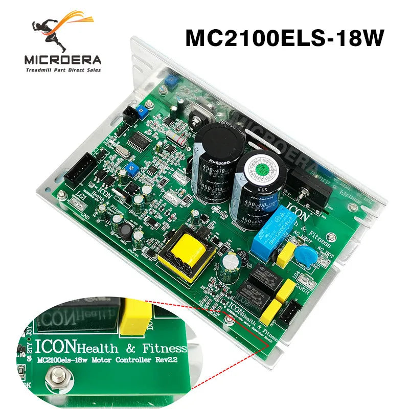 mc2100els 18w motor controller MC2100ELS 18W 2Y for Pro-Form Nordictrack ICON Treadmill Lower Control Board Circuit Board