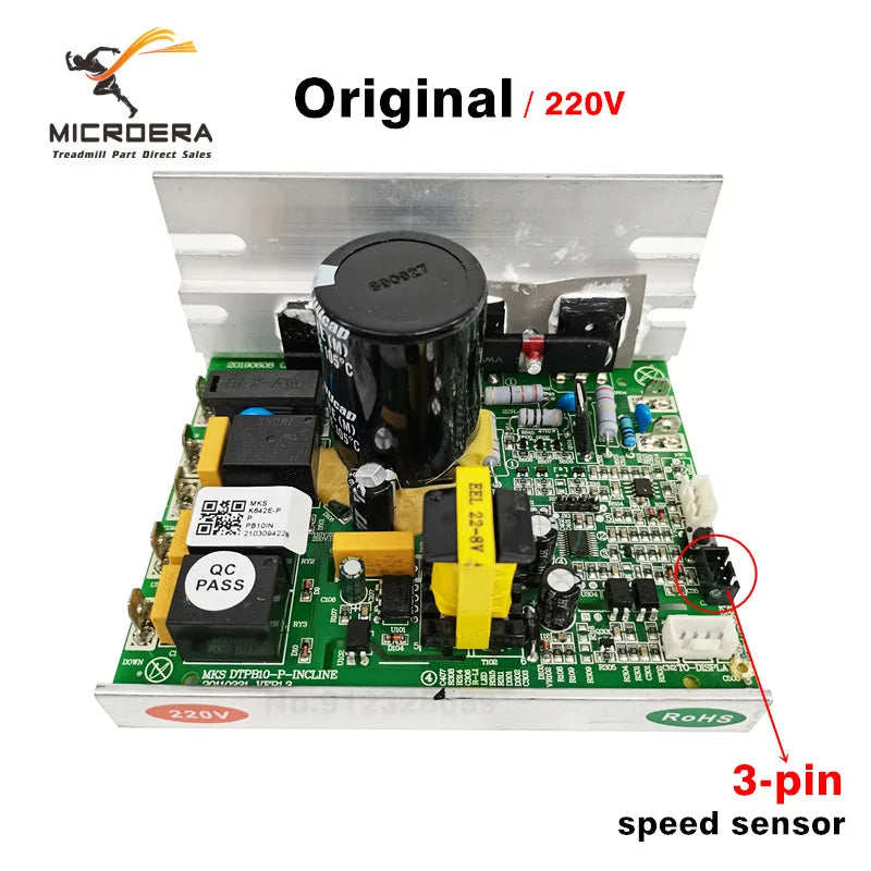 MKS DTPB10-P-INCLINE Treadmill Motor Controller MKS DTPB10-P JF200 for Treadmill Motherboard, Circuit Board, Driver Board, PCB