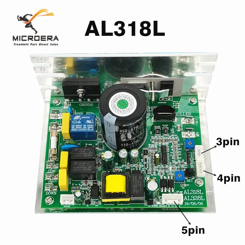 New AL318D AL318L AL328L Treadmill Motor Controller Power Supply Board Lower Control Plate