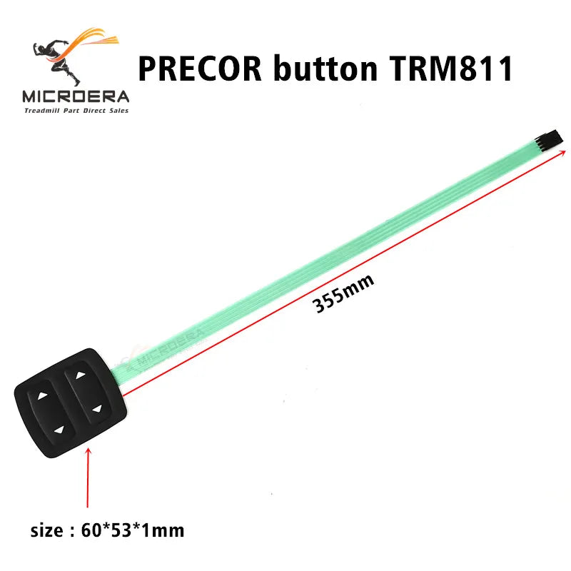 NEW Treadmill button keyboard for precor TRM811 TRM832 TRM885 Treadmill parts Icons Stickers for precor repair