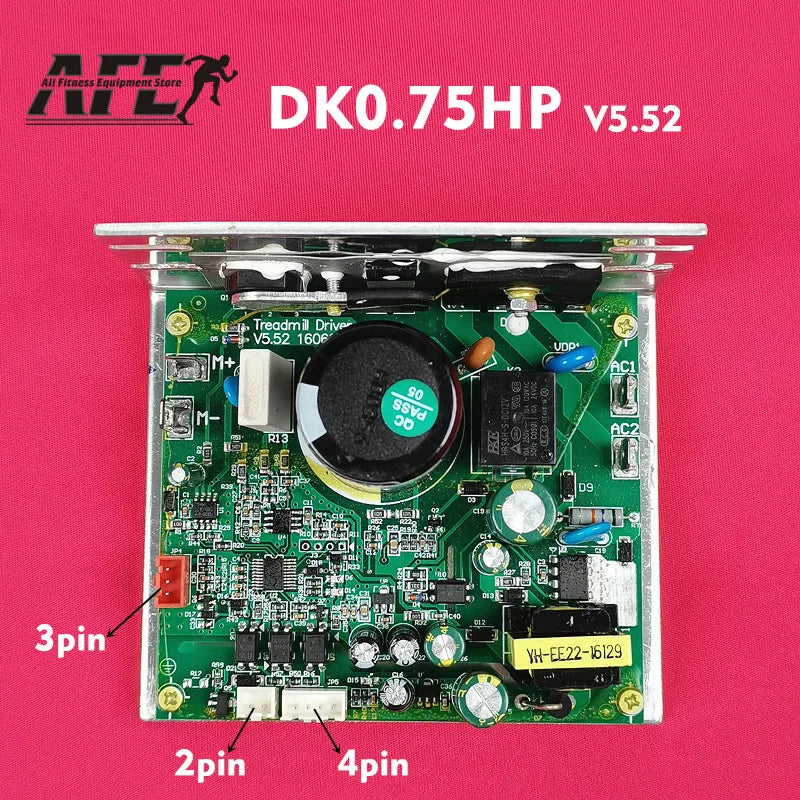 V5.52 160628 Treadmill Driver Motor Controller Control Board DK0.75HP for Reebok DK city Treadmill Circuit board Power Board