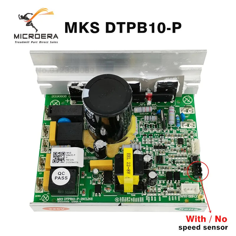 MKS DTPB10-P-INCLINE Treadmill Motor Controller MKS DTPB10-P JF200 for Treadmill Motherboard, Circuit Board, Driver Board, PCB