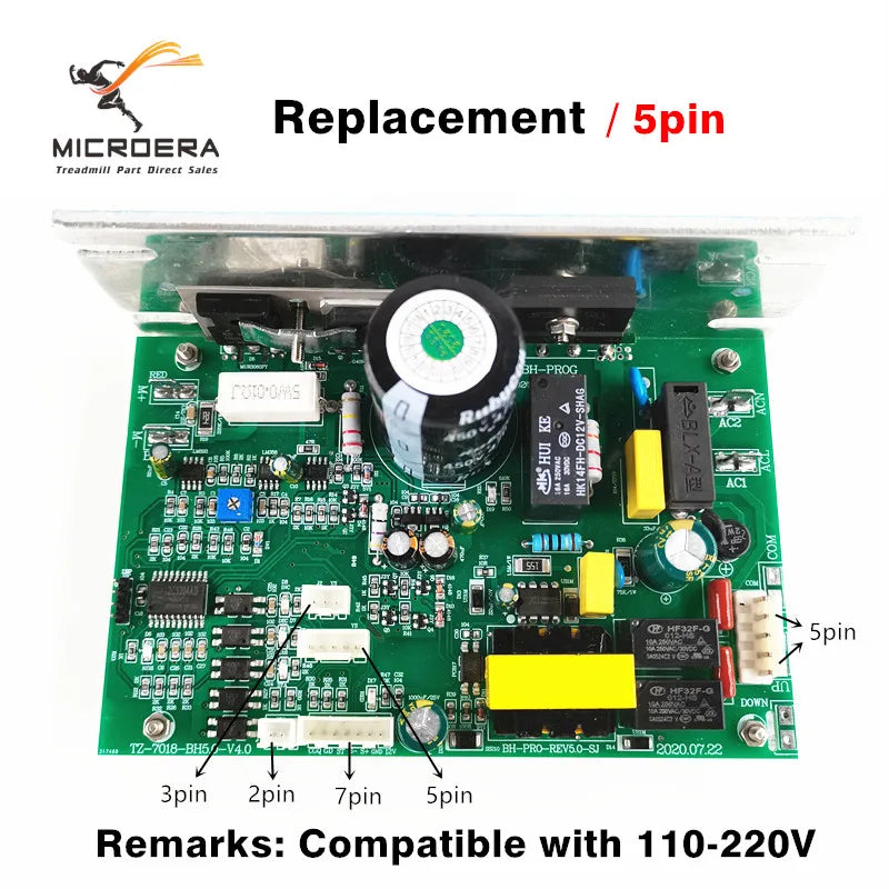 New DCMD66 DCMD66NP Treadmill motor Controller Endex DCSD57 for BH BH6435 G6515C G6448N Treadmill Control board Circuit