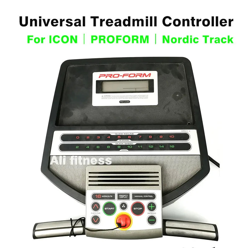 Universal Treadmill Controller for ICON PROFORM Nordic Track Nordictrack Reflex IC-Board LCD Display Control Panel Circuit Board