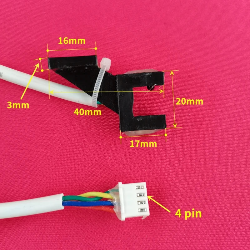 4 Pin Treadmill Speed Sensor Treadmill Light Sensor Treadmill Pedometer Running Machine Sensor Replacement Repair Universal