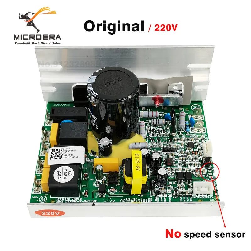 MKS DTPB10-P-INCLINE Treadmill Motor Controller MKS DTPB10-P JF200 for Treadmill Motherboard, Circuit Board, Driver Board, PCB