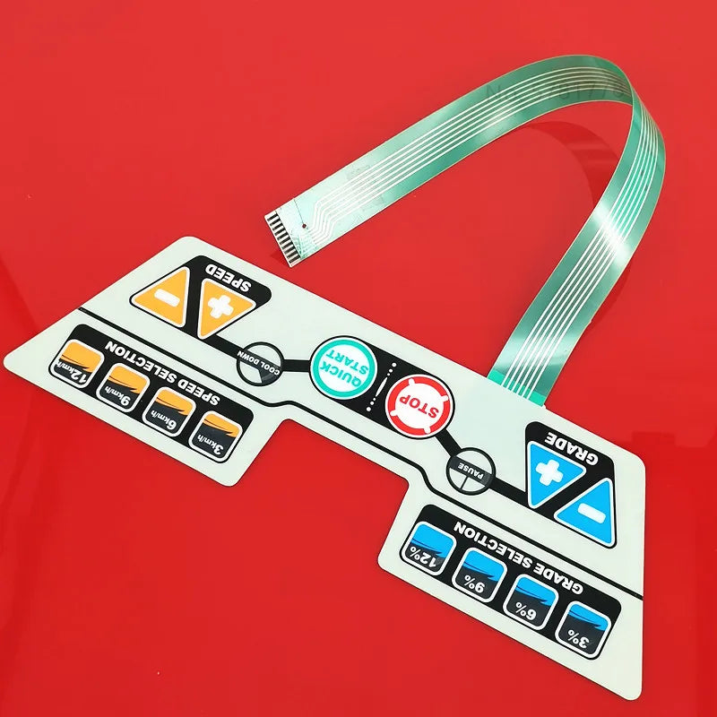 New For STEX-X6 8020T 8016 8023 Treadmill button keybod button keyboard  Membrane Keypad Speed Control Button