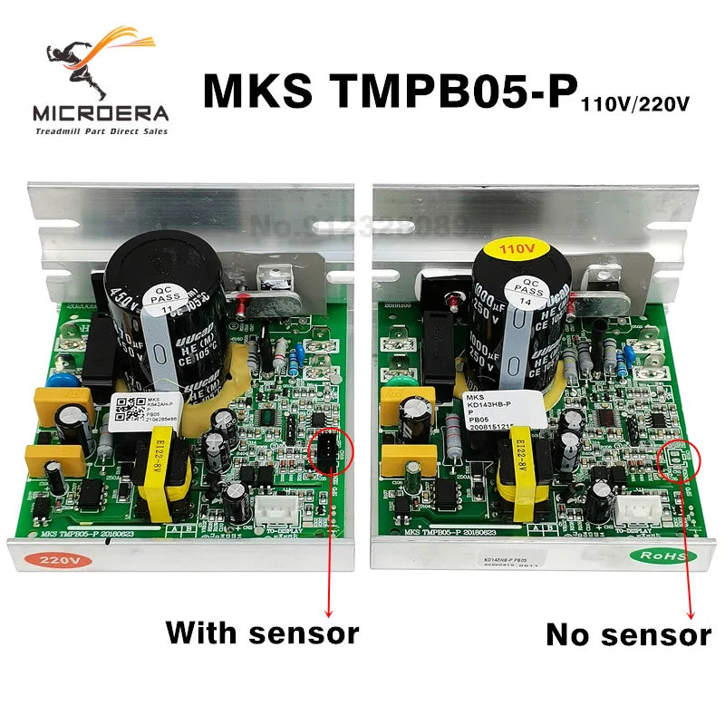 Original Treadmill Controller Circuit Card JF150 MKS TMPB05 MKS TMPB05-P 20101006 for MKS Treadmill Motor Speed Control Board