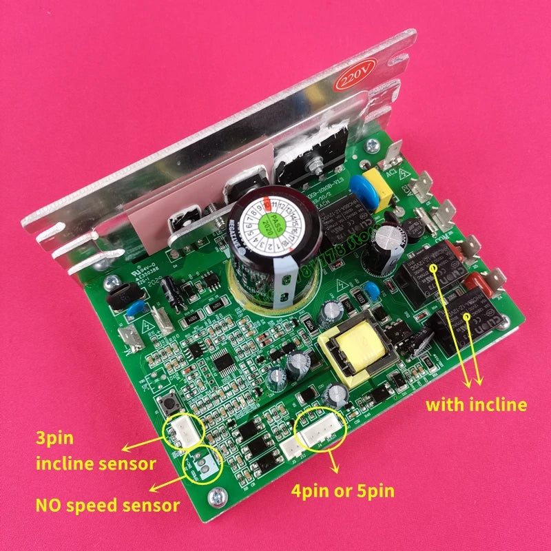 PCB-XK9-1010B-V1.3 Original Treadmill motor Controller Motherboard PCB-ZYXK9-1010B-V1.3 Control board power supply Driver board