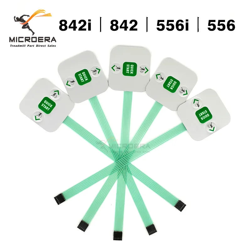 For Precor UHK842i EFX556i UHK 842i EFX 556i button keyboard for precor bicycle Treadmill button precor parts repair