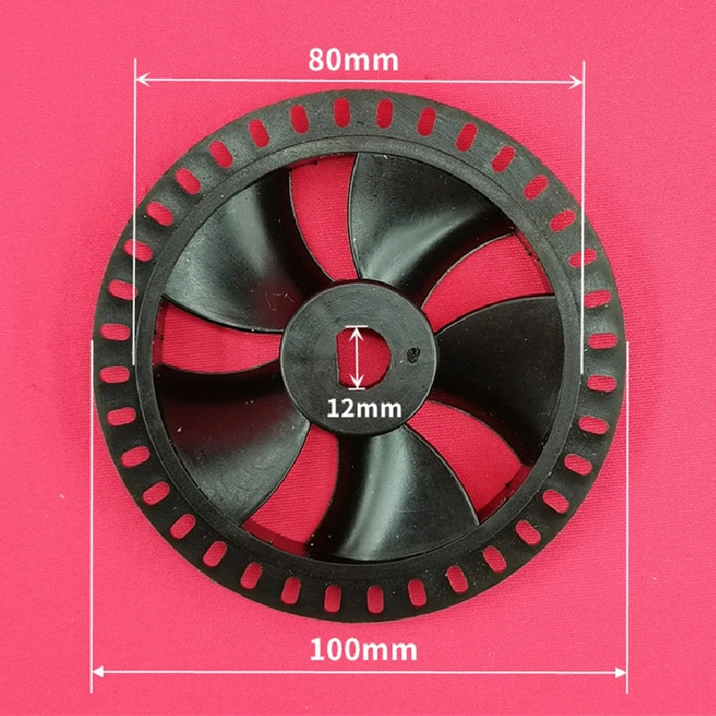 Treadmill Motor fan Cooling fan for treamill motor Universal treadmill sensor perforated wheel external 120mm 110mm 100mm