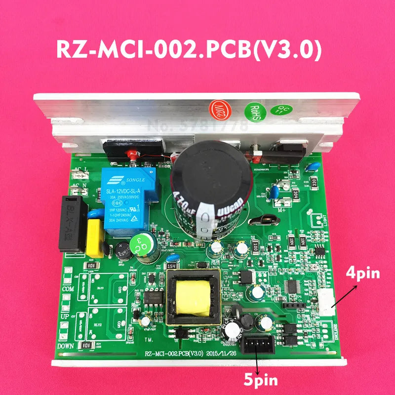 RZ-MCI-002.PCB(V3.0) Treadmill motor Control board Controller for BH fitness RZ-MCI-C002 PCB treadmill Driver board Motherboard